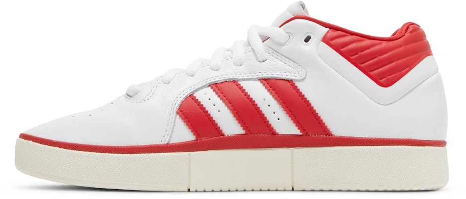 adidas Tyshawn Mid 'White Scarlet' GW4897 Lookbook adidas Tyshawn Mid 'White Scarlet' GW4897