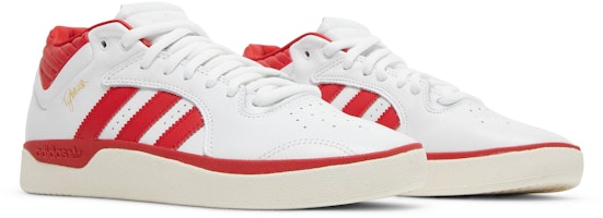 adidas originals Tyshawn 低筒 滑板鞋 男款 白紅 Cheap adidas originals Tyshawn 低筒 滑板鞋 男款 白紅