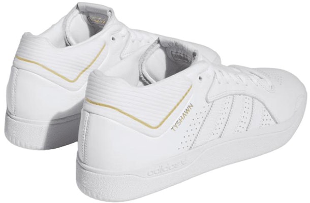 adidas Tyshawn 'White Gold Metallic' IG5273 Lookbook adidas Tyshawn 'White Gold Metallic' IG5273