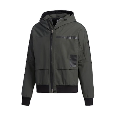 adidas U1 WV JKT Hoody Jacket - Deep Earth Brown FJ0262