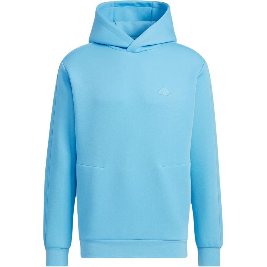 adidas U PM HDY Unisex Solid Blue Pullover Hoodie JE8629
