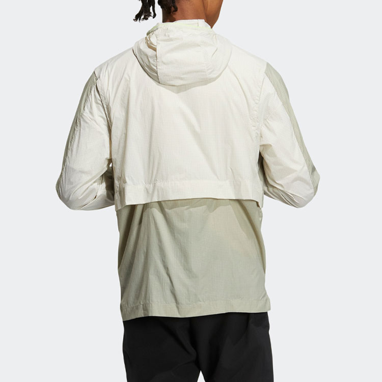 Details for adidas U VOYG LIGHT WB 戶外連帽多口袋外套 中性 淺灰色 HE5180