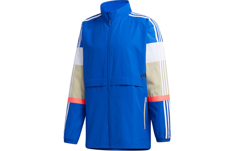 adidas UB JKT CB Retro Colorblock Track Jacket Royal Blue GL0401