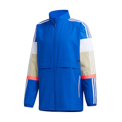 adidas UB JKT CB Retro Colorblock Track Jacket Royal Blue GL0401