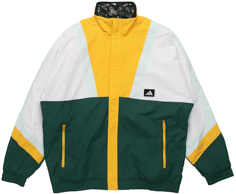 adidas UB JKT Silo Logo Retro Colorblock Track Jacket Forest Green Men GM4444 Buy adidas UB JKT Silo Logo Retro Colorblock Track Jacket Forest Green Men GM4444