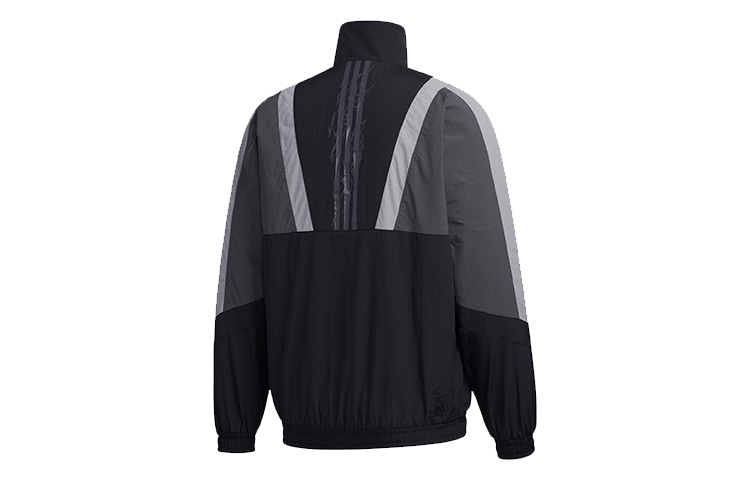 Lookbook adidas UB JKT Silo Retro Colorblock Jaket Reversible Hitam GM4401