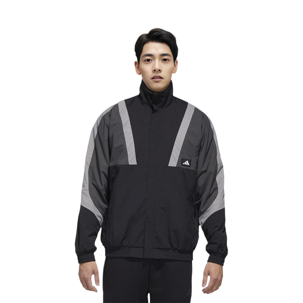 Shop adidas UB JKT Silo Retro Colorblock Jaket Reversible Hitam GM4401