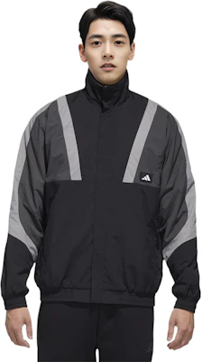 adidas UB JKT Silo Retro Colorblock Jaket Reversible Hitam GM4401 Shop adidas UB JKT Silo Retro Colorblock Jaket Reversible Hitam GM4401