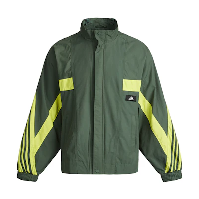 adidas UB JKT U PDOWN Colorblock Stand Collar Long-Sleeve Jacket Green Men GP1843