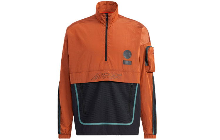 adidas UB WB Anorak Colorblock Jacket Orange - Casual Sportswear GP0844