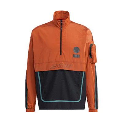 adidas UB WB Anorak Colorblock Jacket Orange - Casual Sportswear GP0844