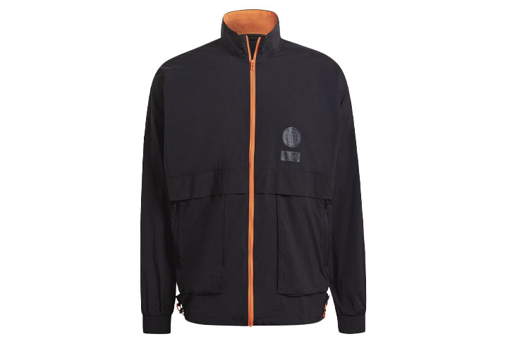 adidas UB WB Astro Outdoor Casual Windproof Lightweight Jacket Black () GU1756
