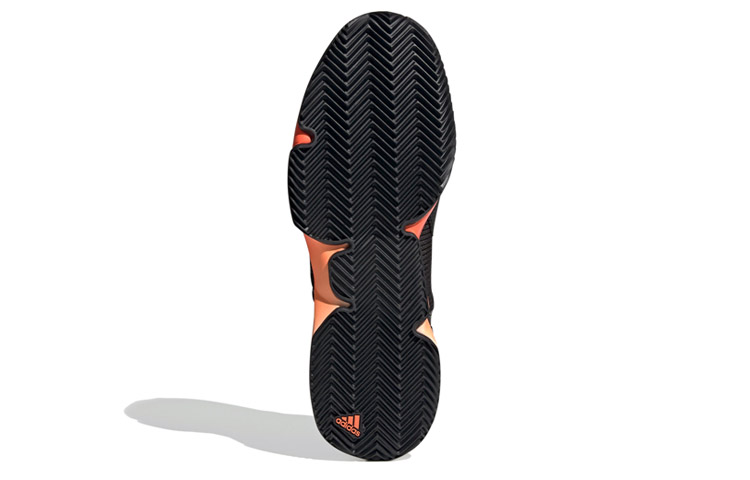 Details for adidas Ubersonic 2 Clay Court ''Nero Bianco Arancione'' FV1458