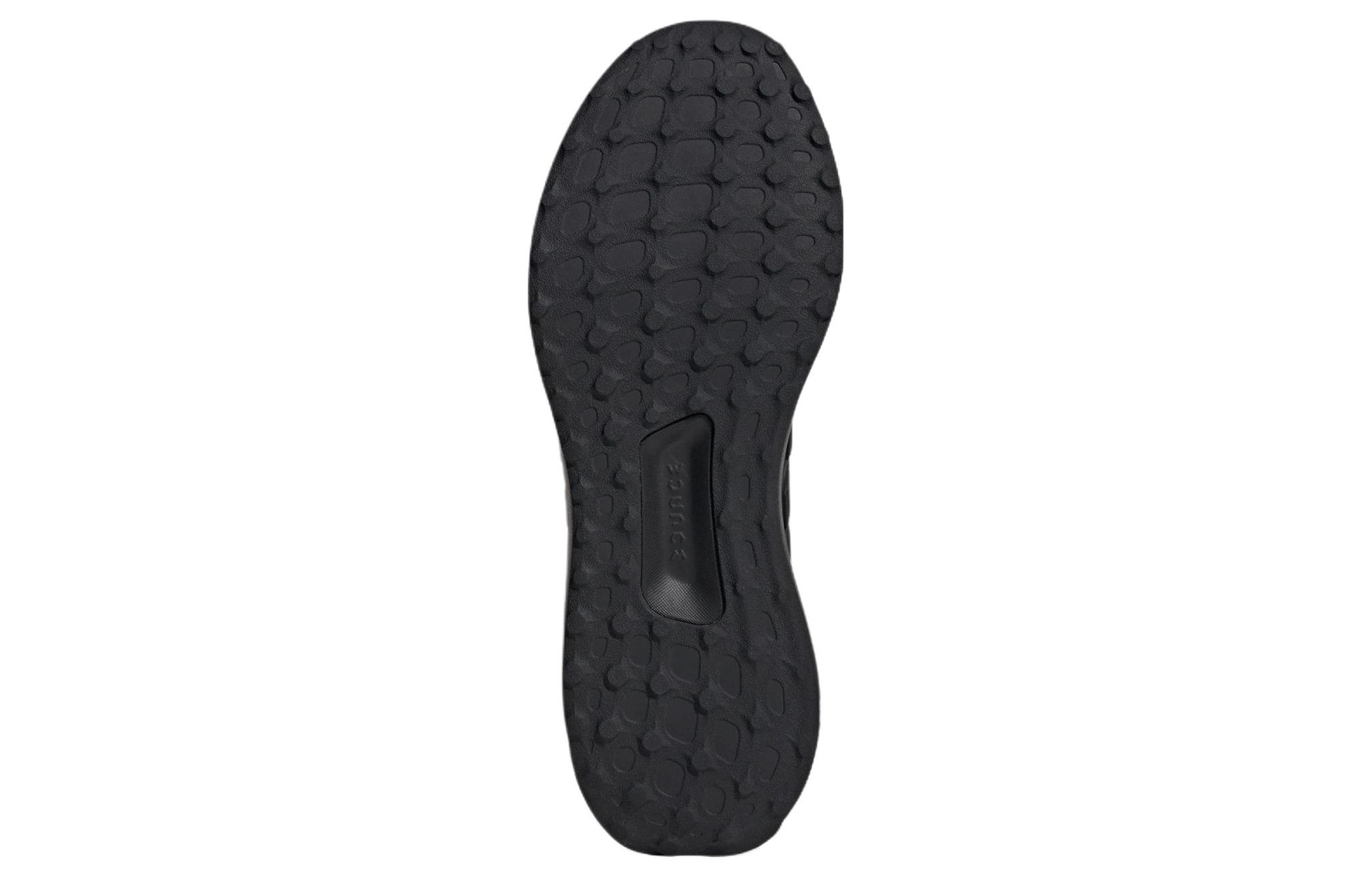 Shop adidas Ultraboost DNA 圓頭繫帶 減震耐磨 低筒 跑步鞋 男款 黑