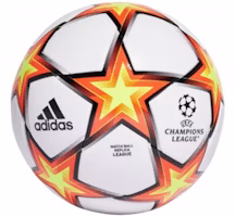 adidas UEFA Champions League PU Soccer Ball White/Red/Yellow/Black GT7788 adidas UEFA Champions League PU Soccer Ball White/Red/Yellow/Black GT7788