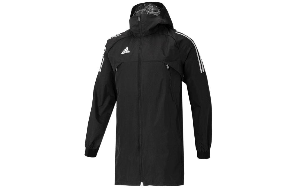 adidas ULT Logo Print High-Neck Football Sports Jacket DM1745