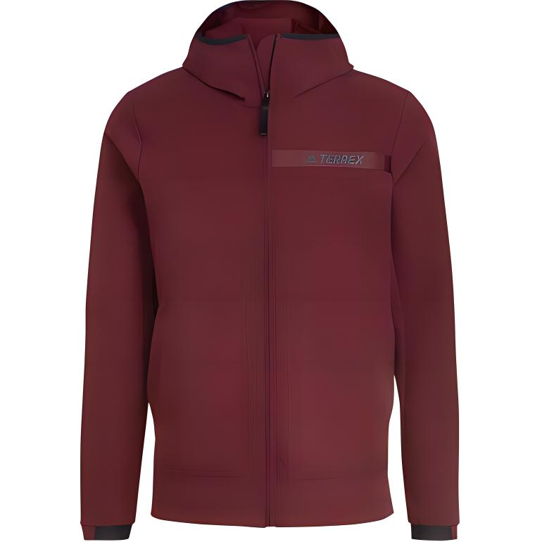 adidas ULT Multi Soft Shell Jacket Windproof Waterproof - Shadow Red HI1585