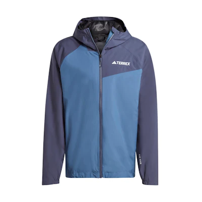 adidas ULT Outdoor Jacket - Blue/Grey, Waterproof, Windproof, Casual Fit IP1431