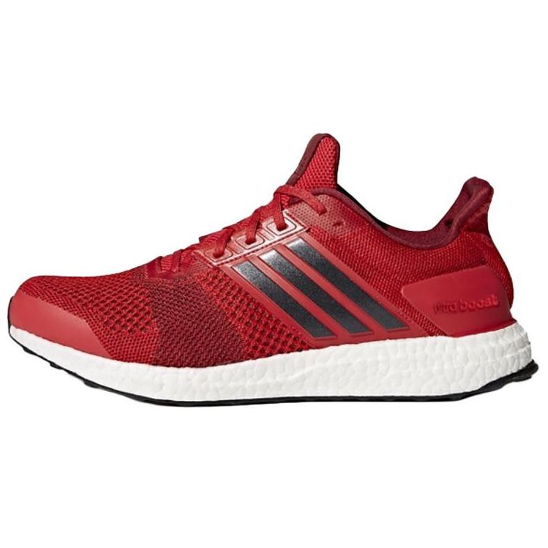 adidas ULT Red Low-Top Running Shoes Comfort Cushioned Durable Sneakers BB3930