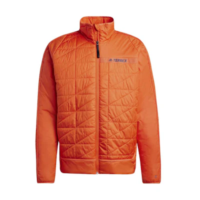adidas ULT Terrex Multi Insulated Jacket Orange Casual Long Sleeve HZ1385