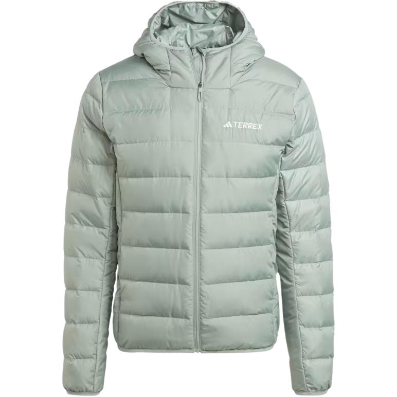 adidas ULT Terrex Multi Light Down Hooded Jacket Silver Green IP3549
