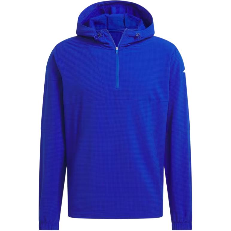 adidas ULTIMATE365 ANORAK Solid Logo Pullover Sweatshirt Blue - IZ4223