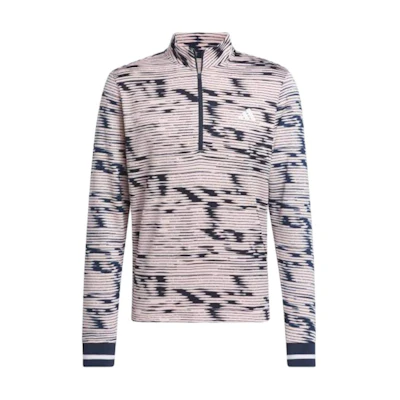 adidas Ultimate365 ColdRdy Half-Zip Pullover Sweatshirt Sand Pink - IZ4219