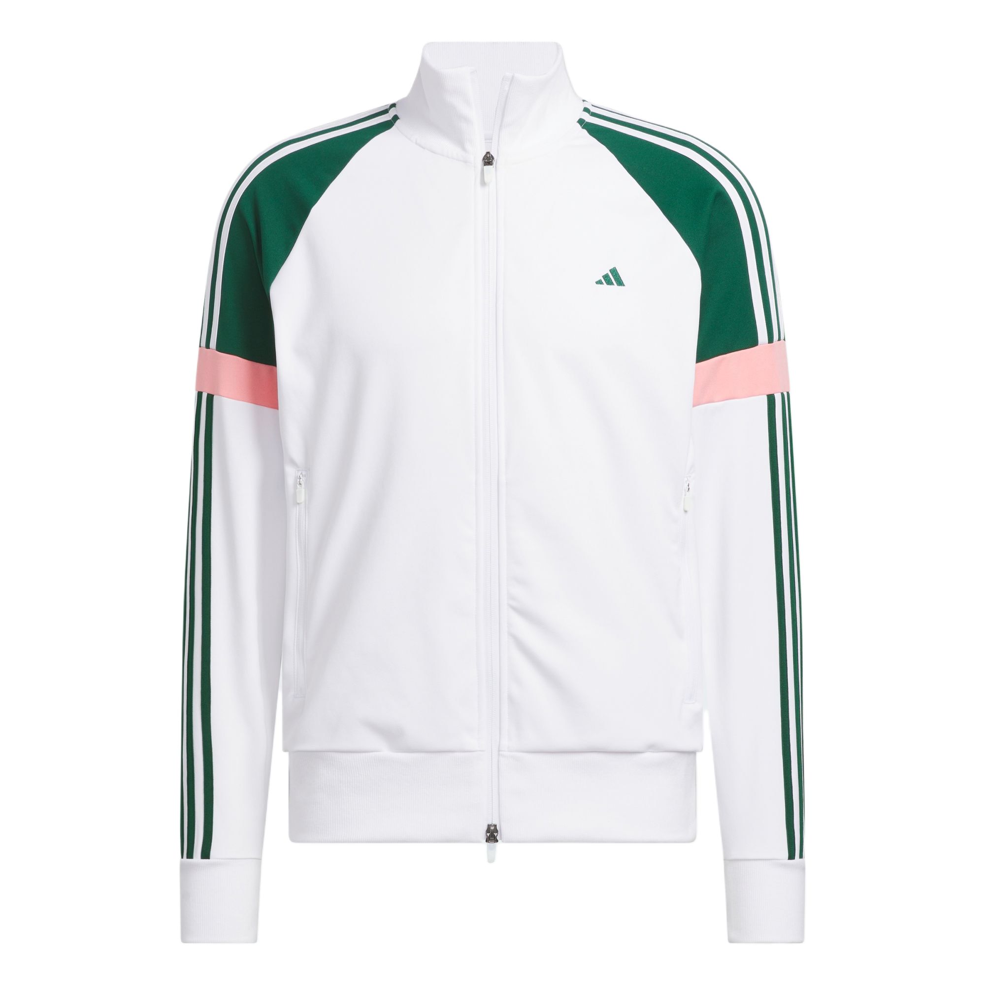 adidas ULTIMATE365 Golf Retro Colorblock Jacket White Outdoor Casual IT0130