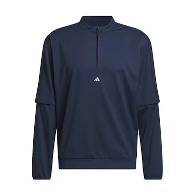 adidas Ultimate365 Half-Zip Pullover Navy Long Sleeve Jacket IR7148