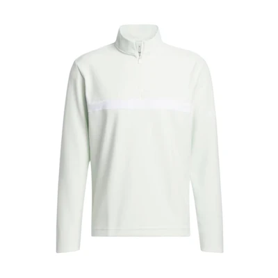 adidas Ultimate365 Novelty Quarter-Zip Pullover White Long Sleeve Top IQ2951