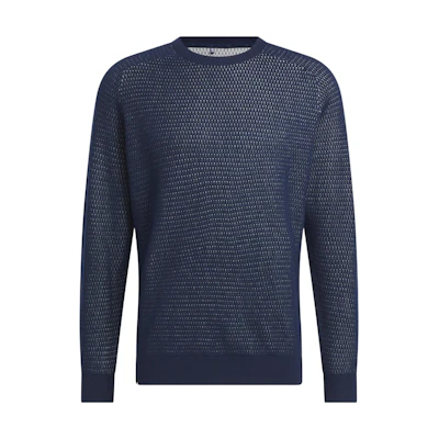 adidas Ultimate365 Tour Crewneck Sweatshirt Collegiate Navy HR7959