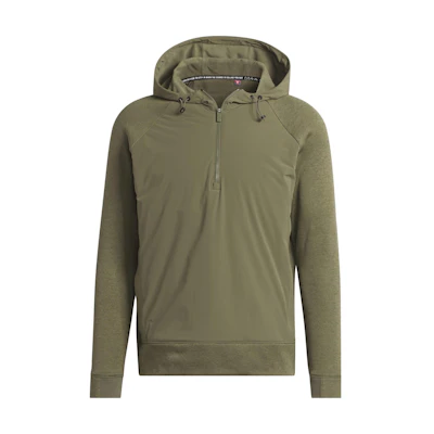 adidas Ultimate365 Tour Frostguard Olive Green Padded Hoodie Long Sleeve Men IJ9655