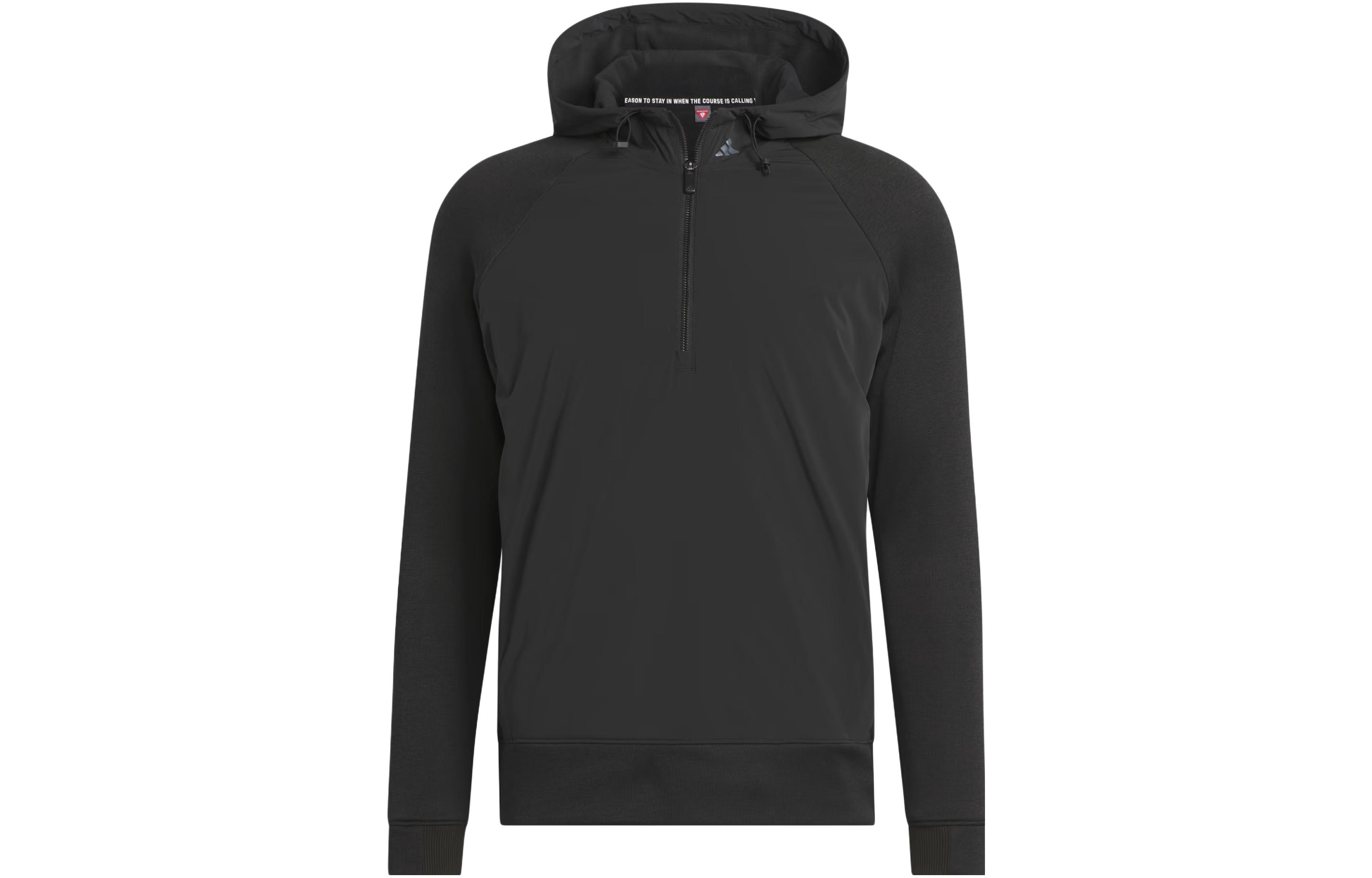 adidas Ultimate365 Tour Frostguard Padded Hoodie Black Long Sleeve Sweatshirt IJ9653