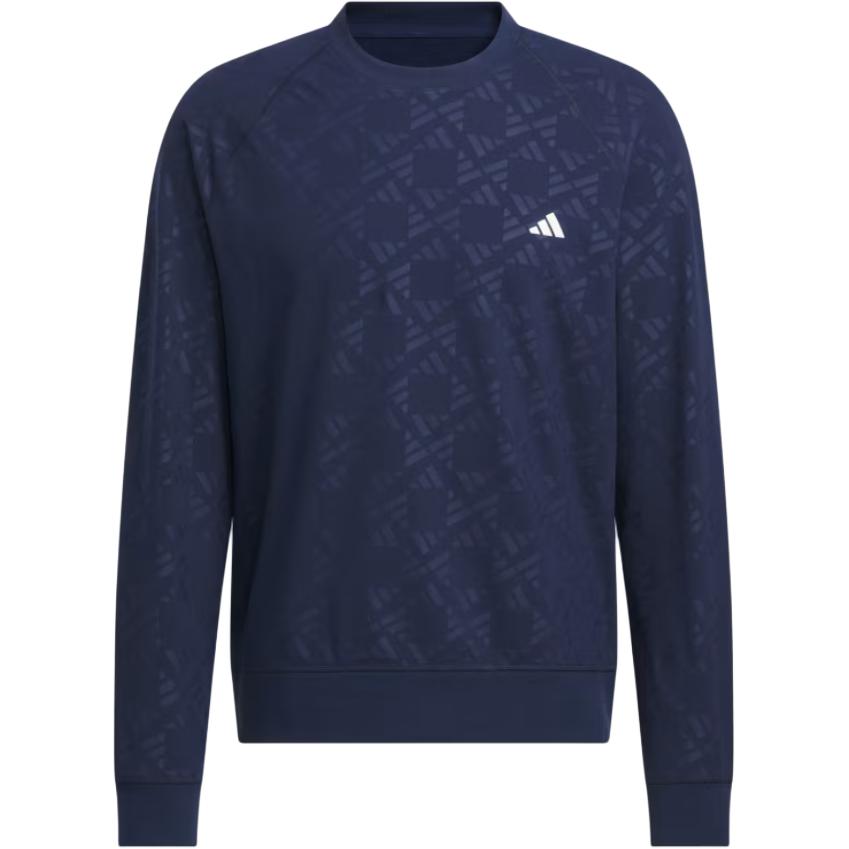 adidas Ultimate 365 Crewneck Casual Long Sleeve Sweatshirt Navy Blue JE1420