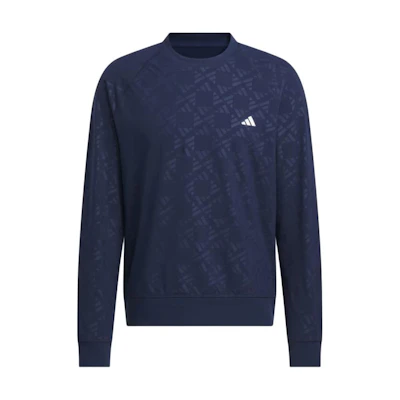 adidas Ultimate 365 Crewneck Casual Long Sleeve Sweatshirt Navy Blue JE1420