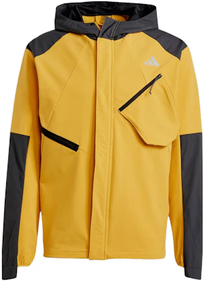 adidas Ultimate Running ColdRdy Jacket Yellow Hooded Outerwear IL1968 Buy adidas Ultimate Running ColdRdy Jacket Yellow Hooded Outerwear IL1968