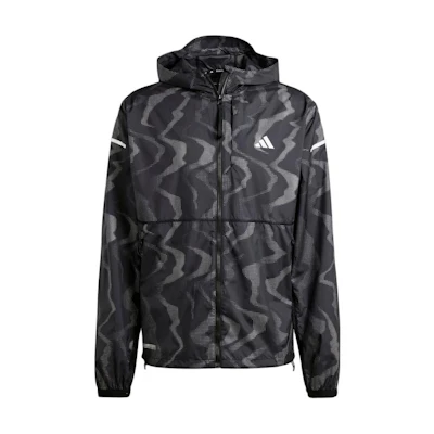 adidas Ultimate WINDRDY Running Jacket for Men - Black, Soft & Breathable IT3498