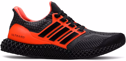 adidas Ultra 4D 5.0 'Black Solar Red' G58159 adidas Ultra 4D 5.0 'Black Solar Red' G58159