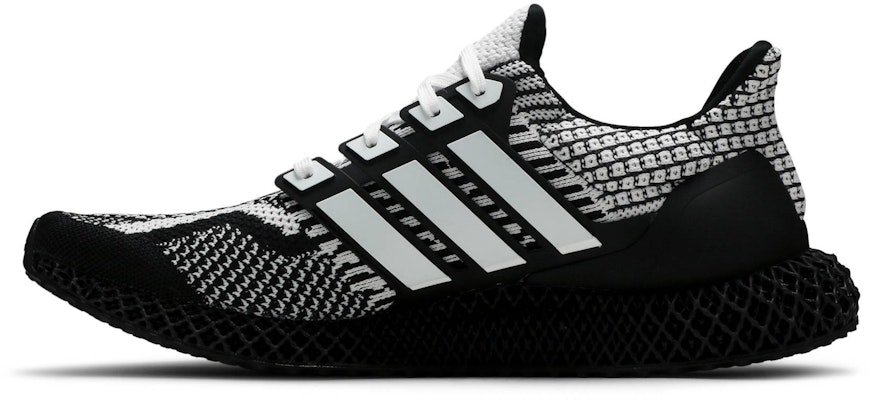 adidas Ultra 4D 5.0 'Cookies And Cream' dalam Warna Hitam Putih G58158 Lookbook adidas Ultra 4D 5.0 'Cookies And Cream' dalam Warna Hitam Putih G58158
