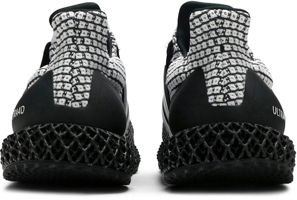adidas Ultra 4D 5.0 'Cookies And Cream' dalam Warna Hitam Putih G58158 Details for adidas Ultra 4D 5.0 'Cookies And Cream' dalam Warna Hitam Putih G58158