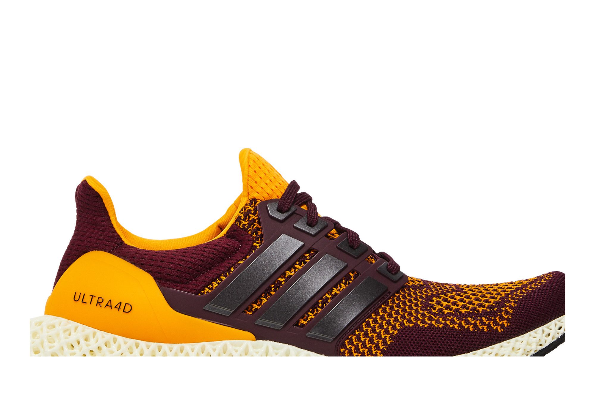 Lookbook adidas Ultra 4D 'Arizona State' zapatillas deportivas. FY3960
