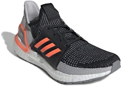 adidas UltraBoost 19 'Negro Core Naranja Solar' G27516 Lookbook adidas UltraBoost 19 'Negro Core Naranja Solar' G27516