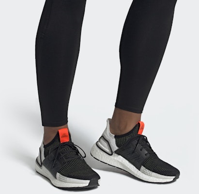 adidas UltraBoost 19 'Rojo Solar' G27132 Details for adidas UltraBoost 19 'Rojo Solar' G27132