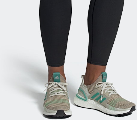 adidas UltraBoost 19 'Beige Khaki' F35239 Details for adidas UltraBoost 19 'Beige Khaki' F35239