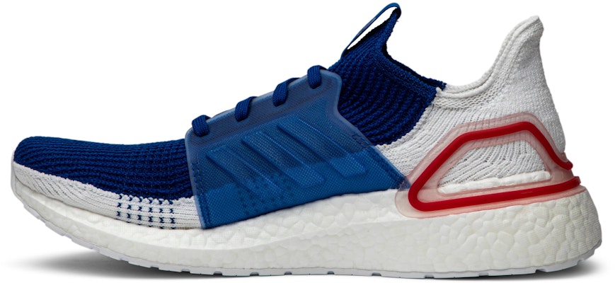 adidas UltraBoost 19 'White Blue' EF1340 Lookbook adidas UltraBoost 19 'White Blue' EF1340