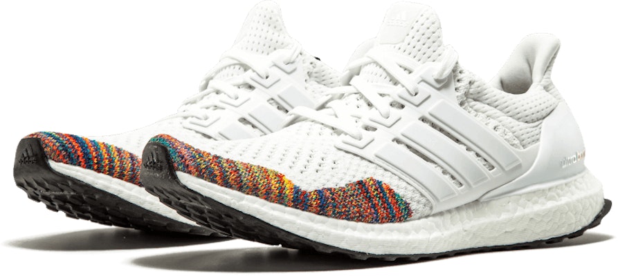 Ultra boost 1.0 ltd multicolor white hotsell