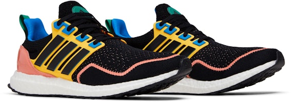 adidas Ultraboost 1.0 防滑耐磨輕便 低筒 跑步鞋 男女款 黑黃橙 Cheap adidas Ultraboost 1.0 防滑耐磨輕便 低筒 跑步鞋 男女款 黑黃橙