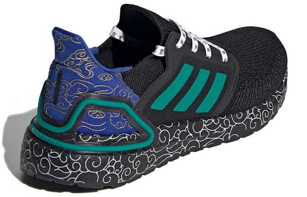 adidas Ultraboost 2020 'Hitam Hijau Biru' FX8887 Shop adidas Ultraboost 2020 'Hitam Hijau Biru' FX8887