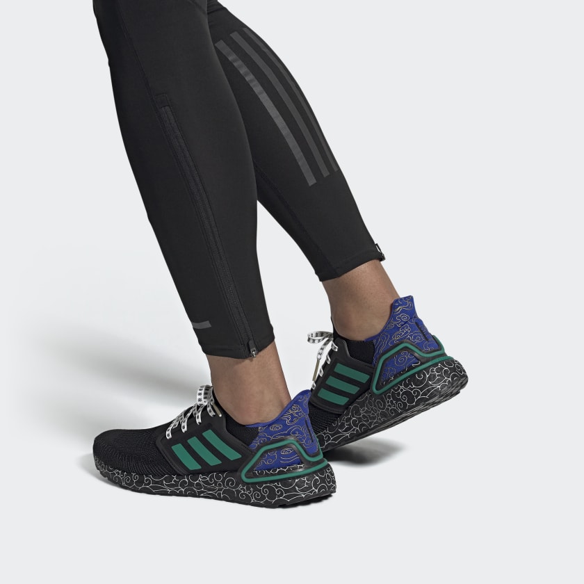 Sizing adidas Ultraboost 2020 'Hitam Hijau Biru' FX8887