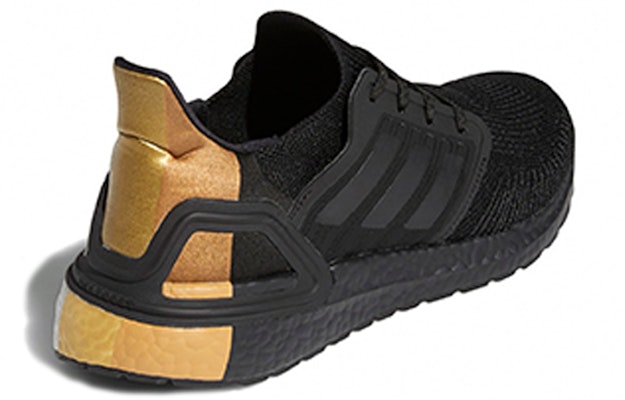 adidas UltraBoost 20 'Black Gold Metallic' FY2901 Shop adidas UltraBoost 20 'Black Gold Metallic' FY2901